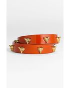 Tory Burch Foxhead Studded Wrap Bracelet - Lyst