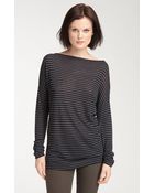 Vince Lightweight Boatneck Sweater - Lyst