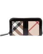 Burberry Checked Purse - Lyst