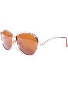 Dior Christian Dior Cat Eye Sunglasses - Lyst