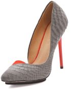 L.A.M.B. Harlie Ii Suede Pumps - Lyst