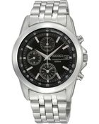Seiko Chronograph Stainless Steel Bracelet Watch - Lyst
