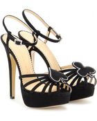 Charlotte Olympia Black Jack Platform Sandals - Lyst
