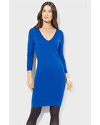 Lauren by Ralph Lauren Merino Wool Dress - Lyst