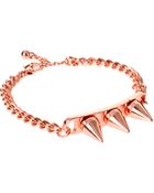 Asos Triple Spike Bracelet - Lyst