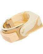 Lanvin Abstract Deco Large Bracelet - Lyst
