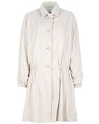 Jil Sander Vintage Buttoned Coat - Lyst