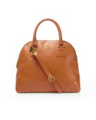 Tory Burch Robinson Small Dome Satchel - Lyst
