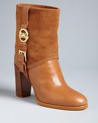 Michael Kors Fulton High Heel Booties - Lyst