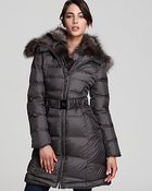 Dawn Levy Cat Belted Down Coat - Lyst