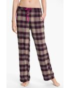 DKNY Mans World Flannel Pajama Pants - Lyst