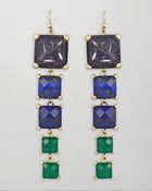 Kendra Scott Cats Eye Explosion Earrings - Lyst