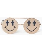 Nasty Gal Smile Shades - Lyst