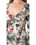 Preen By Thornton Bregazzi Print Jersey Dress - Lyst