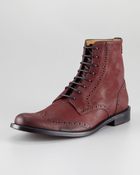 Billy Reid Olden Wingtip Boot - Lyst