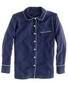 J.Crew Collection Silk Pajama Shirt - Lyst