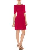 Karen Millen Pintuck and Pleat Dress - Lyst