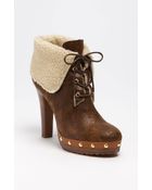 MICHAEL Michael Kors Lara Platform Bootie - Lyst