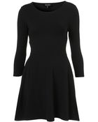 Topshop Half Sleeve Flippy Tunic - Lyst