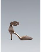 Zara Basic Vamp and Heel - Lyst