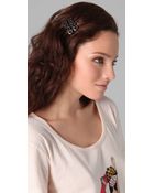 Marc By Marc Jacobs Set Of 2 Marc Script Hair Clips - Lyst