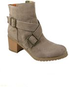 BC Footwear Tadpole Boots in Sand Suede - Lyst