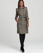 Burberry London Sherfield Lace Trench Coat - Lyst