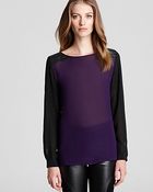 Sachin & Babi Blouse Derby with Croc Detail At Shoulder - Lyst