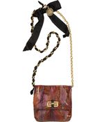 Lanvin Python Happy Mini Pop Bag - Lyst