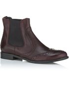 Carvela Kurt Geiger Sloane Leather Boot - Lyst