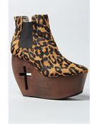 Grey City The Rebel Shoe with Cross in Leopard - Lyst