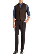 John Varvatos Double Layered Vest - Lyst