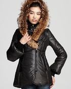 Mackage Peaches Shiny Puffer Coat with Bell Sleeves - Lyst