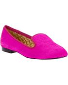 Avec Moderation Pony Hair Slipper - Lyst