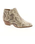 Sam Edelman Petty Python Print Ankle Boots - Lyst