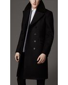 Burberry Virgin Wool Chesterfield Coat - Lyst