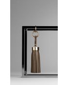 Burberry Patent London Leather Tassel Charm - Lyst