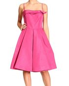RED Valentino Bow Strapless Dress - Lyst