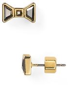 Marc By Marc Jacobs Bow Stud Earrings - Lyst