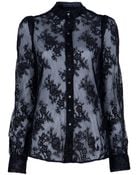 McQ by Alexander McQueen Lace Blouse - Lyst