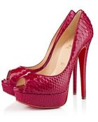 Christian Louboutin Lady Peep - Lyst