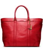 Coach Bleecker Legacy Leather Weekend Tote - Lyst