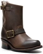 Coach Frye For Coach Fur Lined Engineer Boot - Lyst