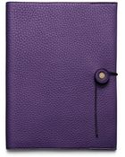 Coach Bleecker Pebbled Leather A5 Notebook - Lyst