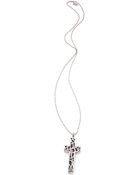 Low Luv X Erin Wasson Cage Cross Necklace - Lyst