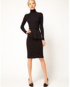 ASOS Collection Asos Side Peplum Pencil Skirt - Lyst
