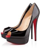 Christian Louboutin Lady Peep - Lyst