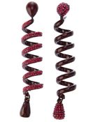 Luxury Fashion Spiral Earrings - Lyst