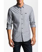 RVCA Thatll Do Oxford Shirt - Lyst