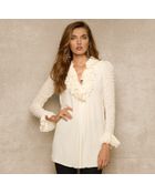 Ralph Lauren Blue Label Lawrie Ruffled Blouse - Lyst